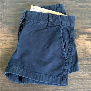 J. Crew classic broken in twill shorts